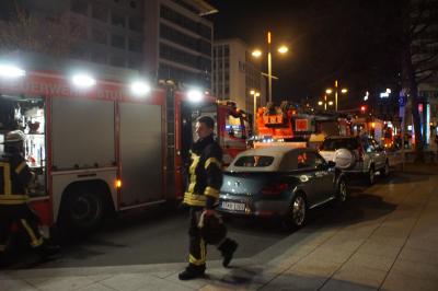 Stuttgart: Feuerwehreinsatz am Citygate